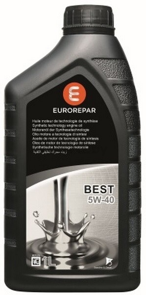 Моторное масло 5W40 синтетическое EUROREPAR Best 1 л (1635764080)