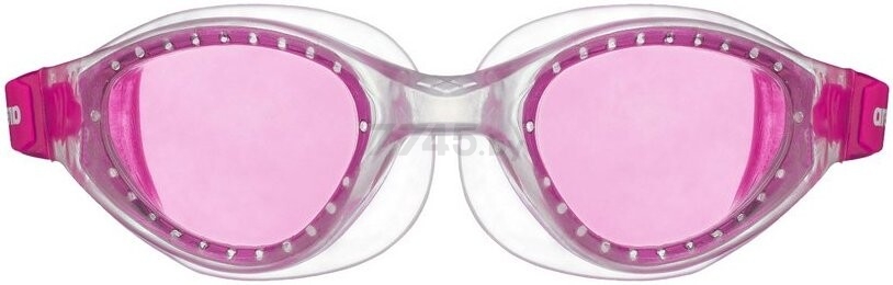 Очки для плавания детские ARENA Cruiser Evo Jr розовые линзы, прозрачный (002510910) - Фото 2