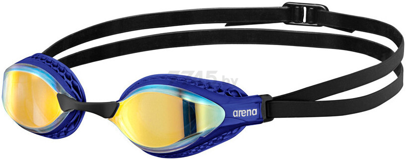 Очки для плавания ARENA Airspeed Mirror Senior зеркальные линзы, синий/черный (003151203)
