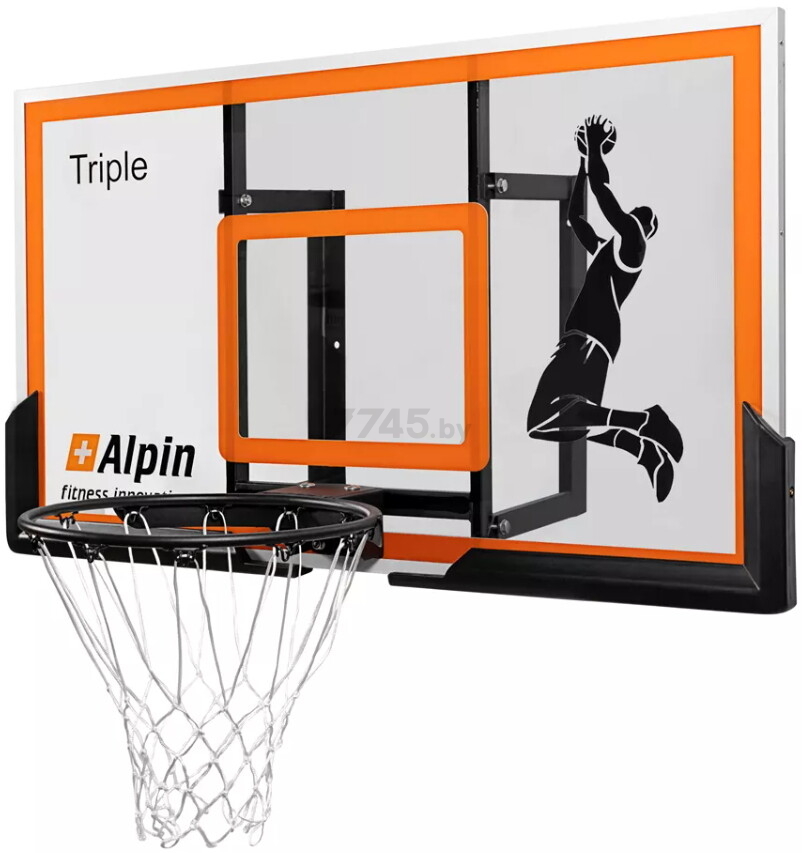 Щит баскетбольный ALPIN Triple BBT-54 - Фото 2