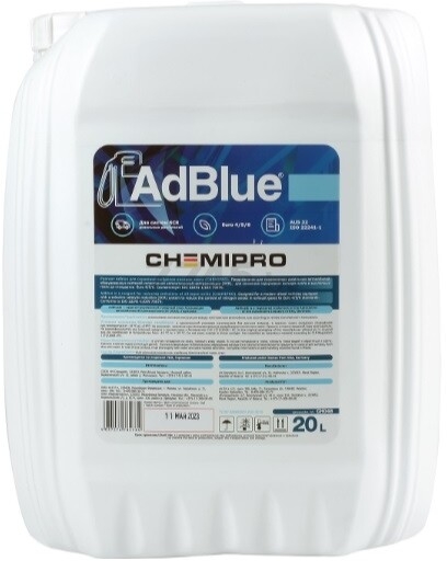 Присадка для дизельных двигателей CHEMIPRO AdBlue 20 л (CH048)