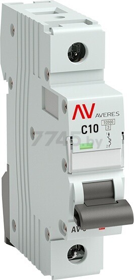 Автоматический выключатель EKF Avers AV-10 1P 10A C 10кА (mcb10-1-10C-av)