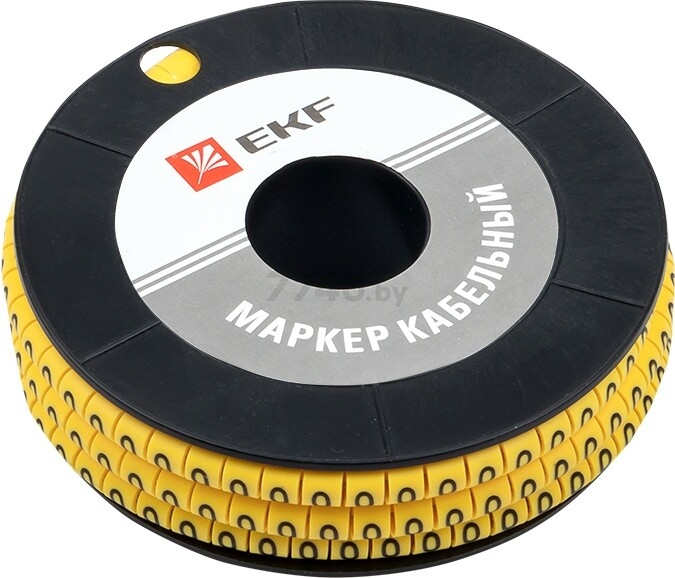 Маркер кабельный 0 EKF PROxima ЕС-2 4,0 мм2 500 штук (plc-KM-4-0) - Фото 2