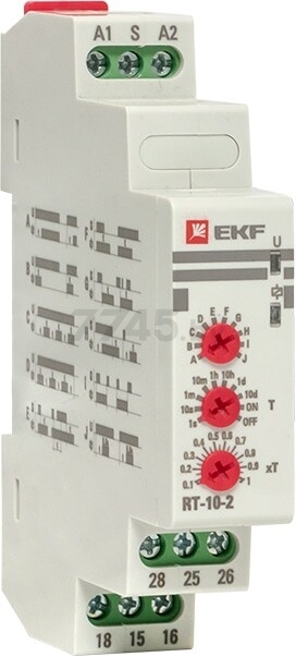 Реле времени RT-10-2 EKF PROxima (rt-10-2)