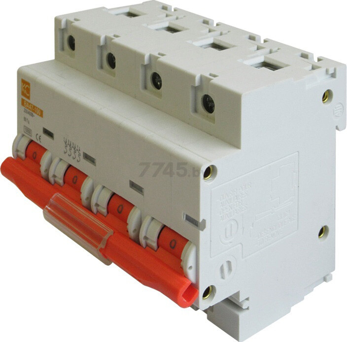 Автоматический выключатель КС ВА 47-100 4P 25A C 10кА (81712)