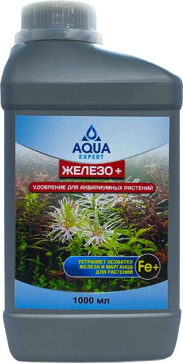 Удобрение для аквариумных растений AQUA EXPERT Железо Плюс 1000 мл (4812385014093)