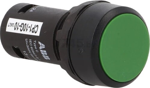 Кнопка CP1-10G-10, зеленая, без фиксации, 1NO, 1A, IP66, пластик, 22mm (1SFA619100R1012) - Фото 7