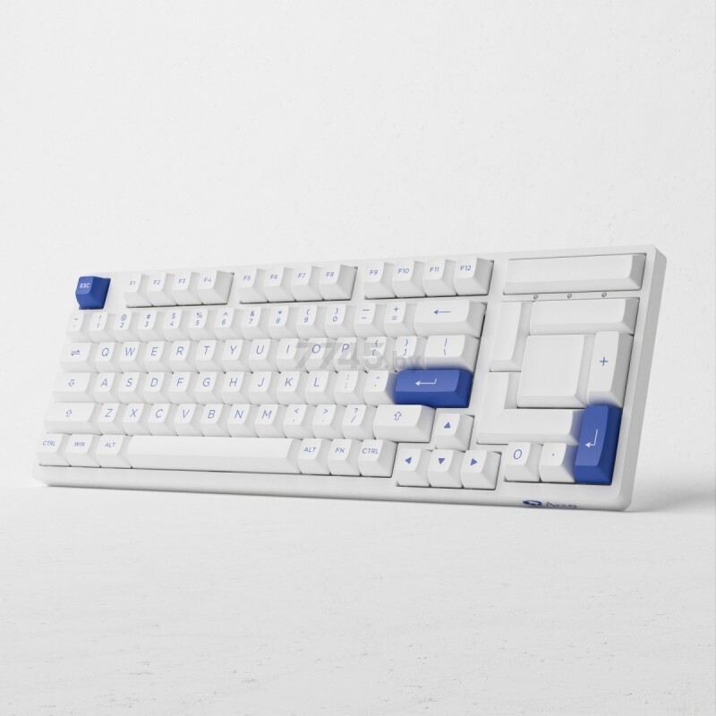 Клавиатура игровая AKKO 3098N Blue&White 3 Modes TTC Honey Switch (1746140) - Фото 6