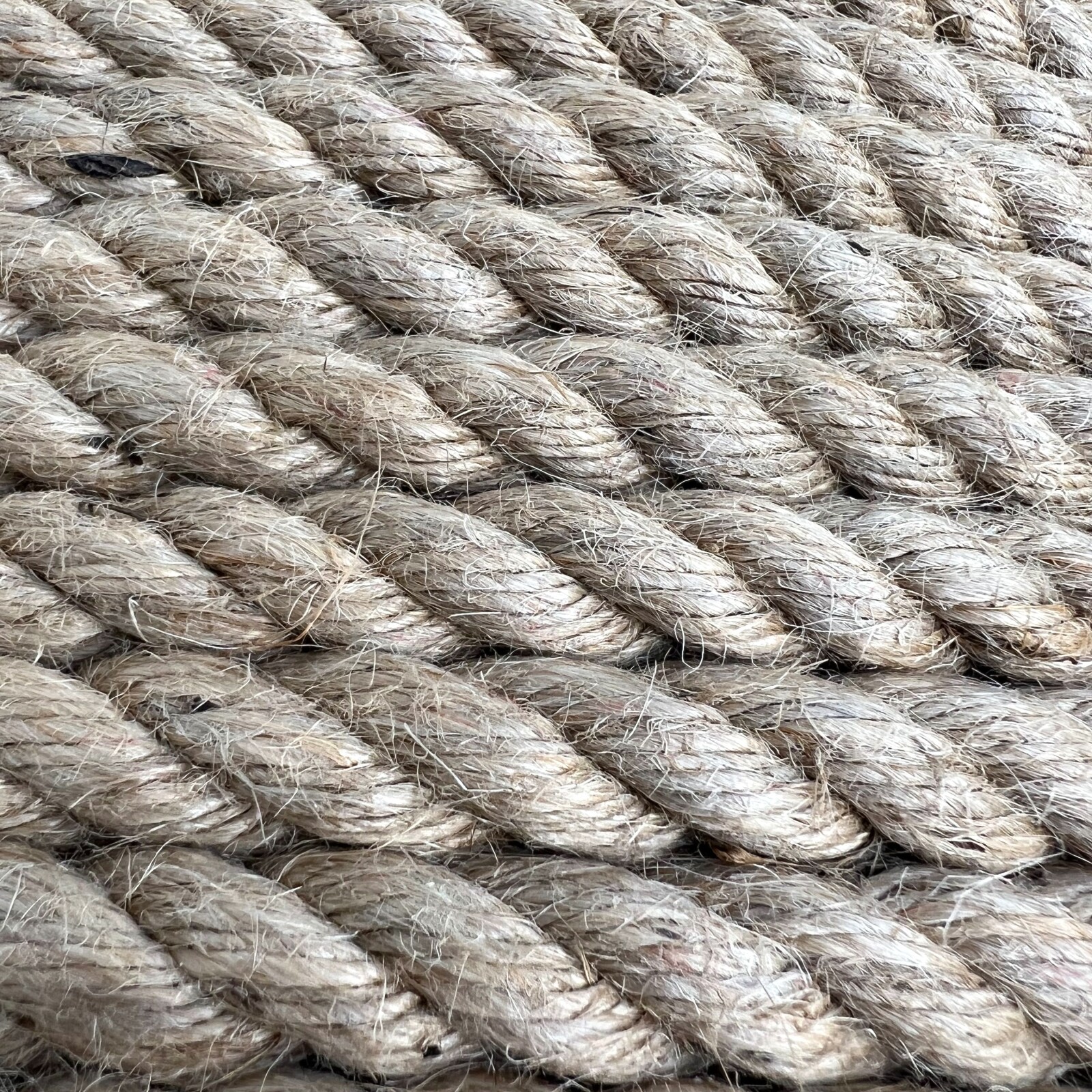 Канат джутовый TRUENERGY Rope Jute Soft Hessian 12 мм х 25 кг (12693) - Фото 5