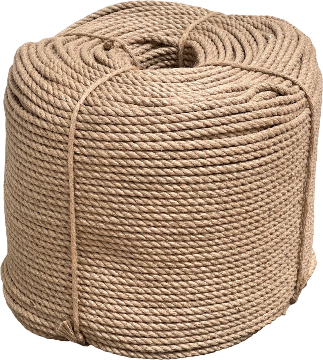 Канат джутовый TRUENERGY Rope Jute Soft Hessian 12 мм х 25 кг (12693) - Фото 7