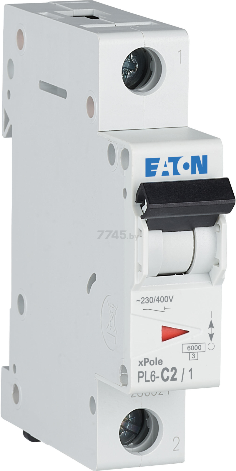 Автоматический выключатель EATON PL6 1P 16A C 6 (286533) - Фото 2