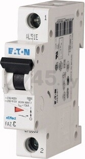 Автоматический выключатель EATON FAZ 1P 32A C 15 (278564)