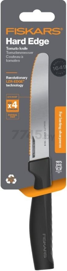 Нож для томатов FISKARS Hard Edge 11 см (1054947) - Фото 2