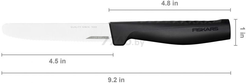 Нож для томатов FISKARS Hard Edge 11 см (1054947) - Фото 3
