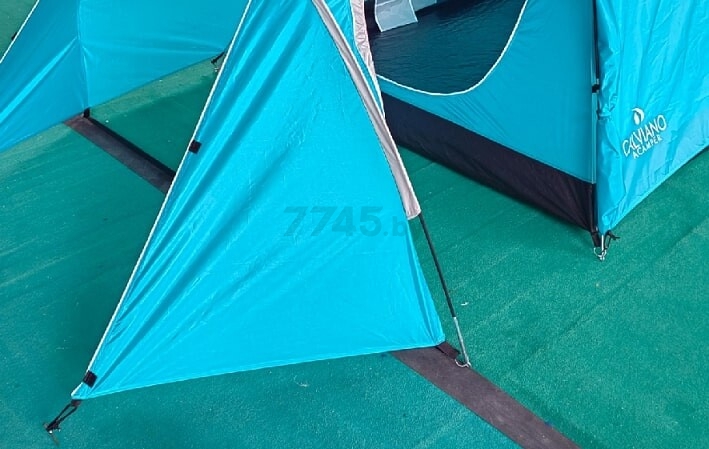 Палатка CALVIANO Acamper Acco 4 Turquoise - Фото 8