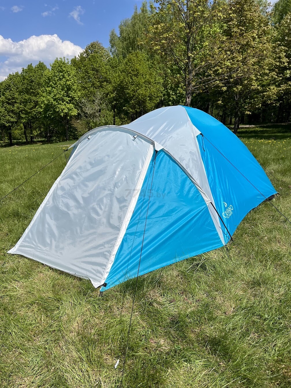 Палатка CALVIANO Acamper Acco 4 Turquoise - Фото 17
