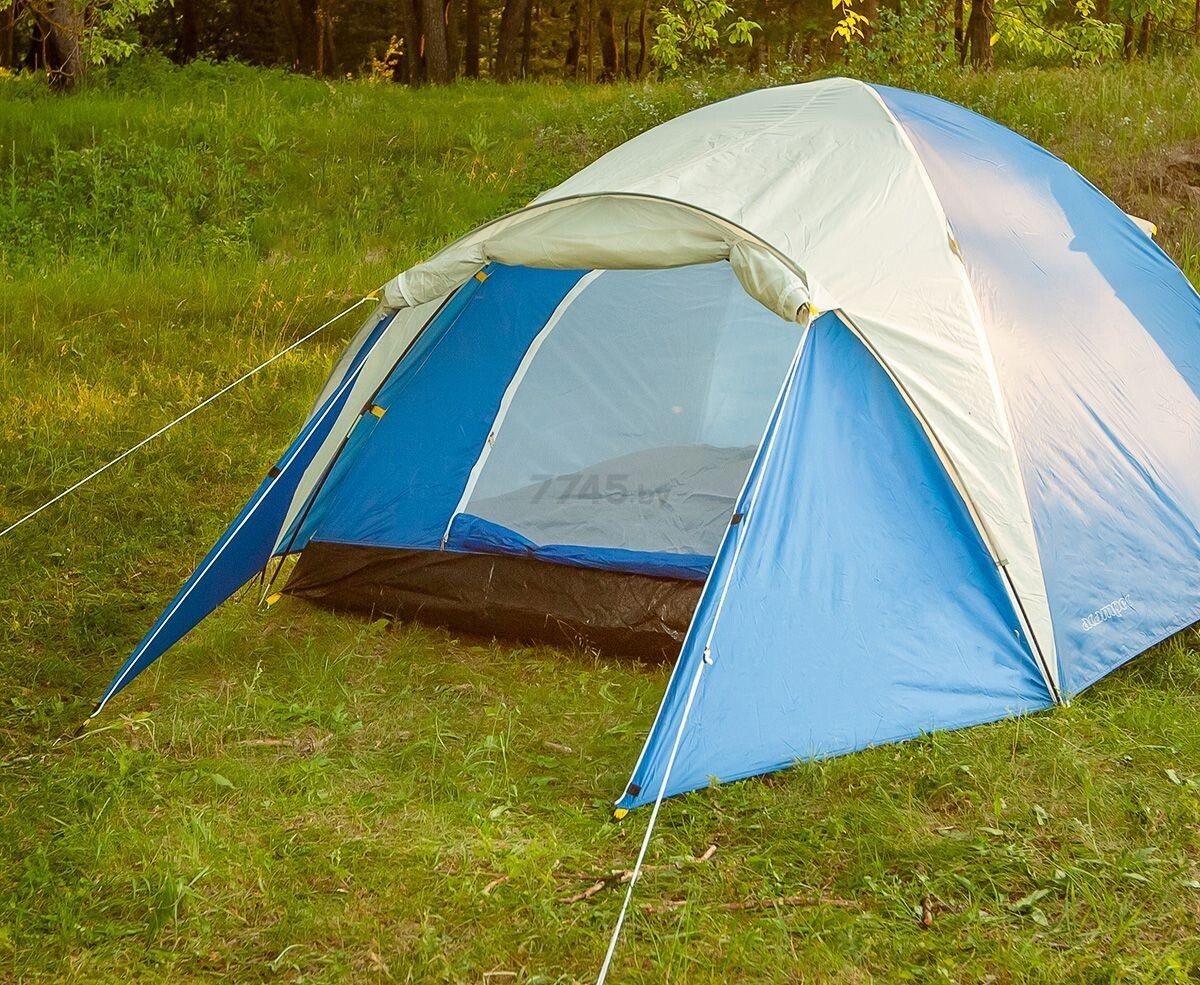 Палатка CALVIANO Acamper Acco 3 Blue - Фото 2