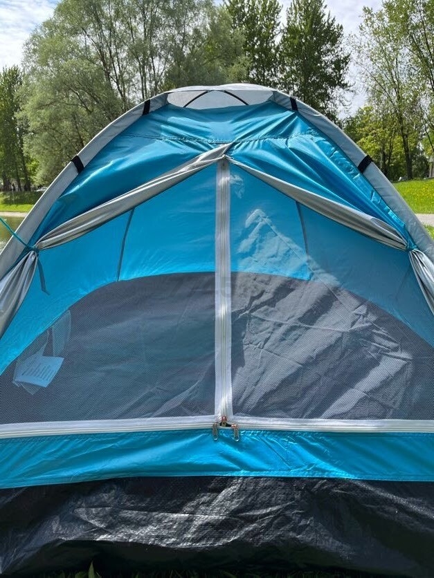 Палатка CALVIANO Acamper Domepack 4 Turquoise - Фото 15