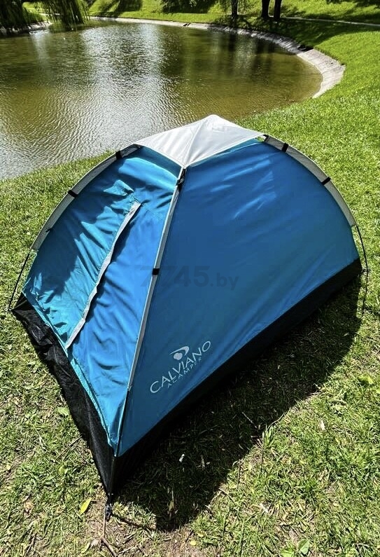 Палатка CALVIANO Acamper Domepack 4 Turquoise - Фото 13