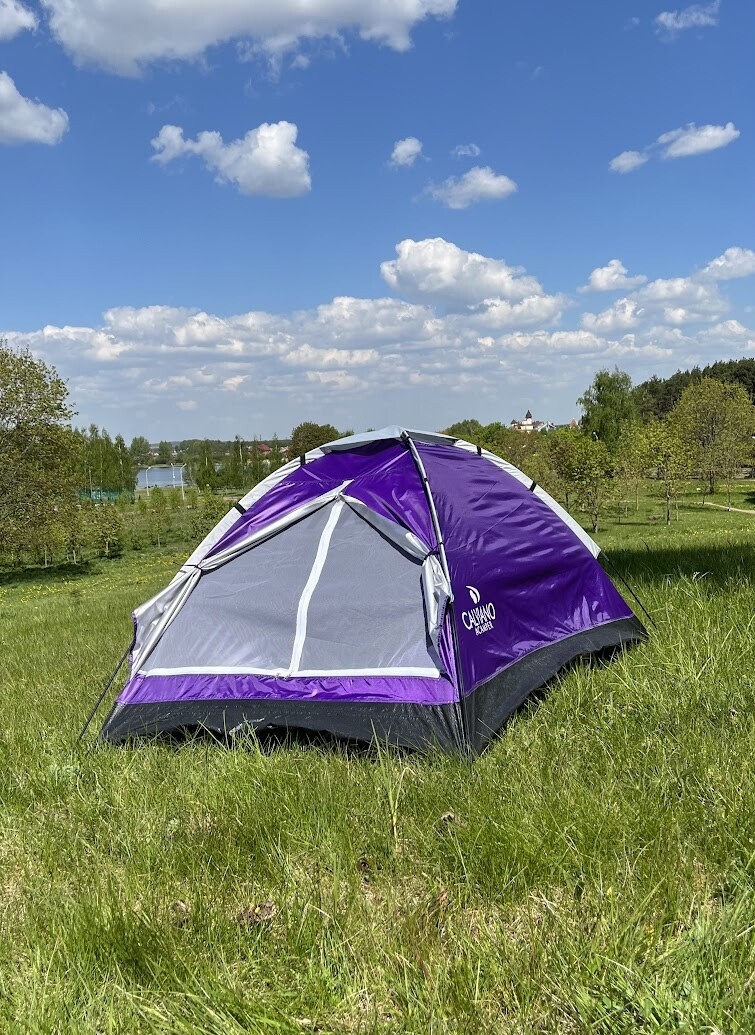 Палатка CALVIANO Acamper Domepack 2 Purple - Фото 8