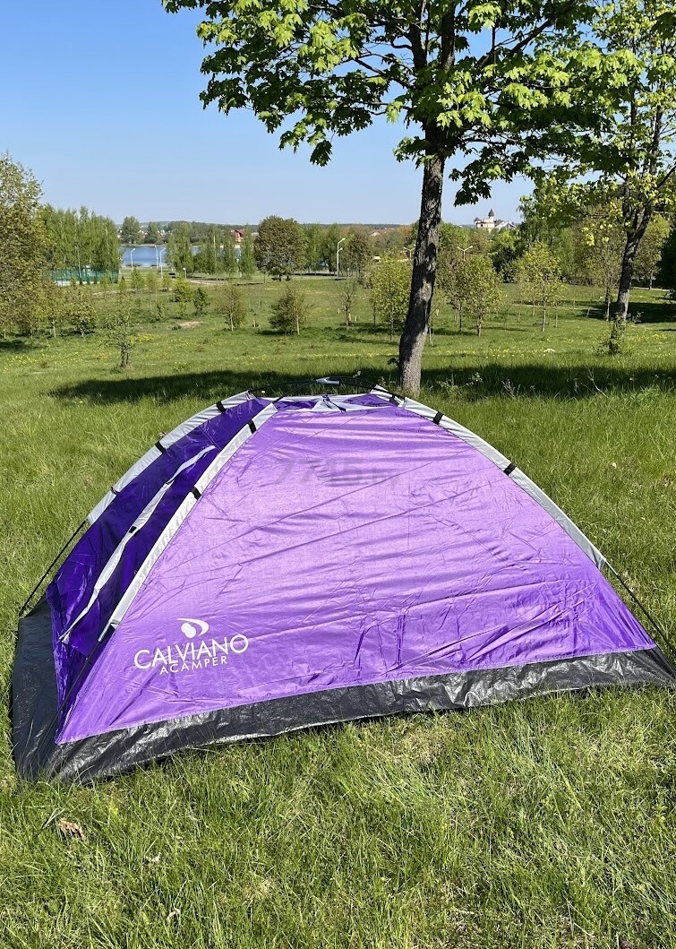Палатка CALVIANO Acamper Domepack 2 Purple - Фото 17