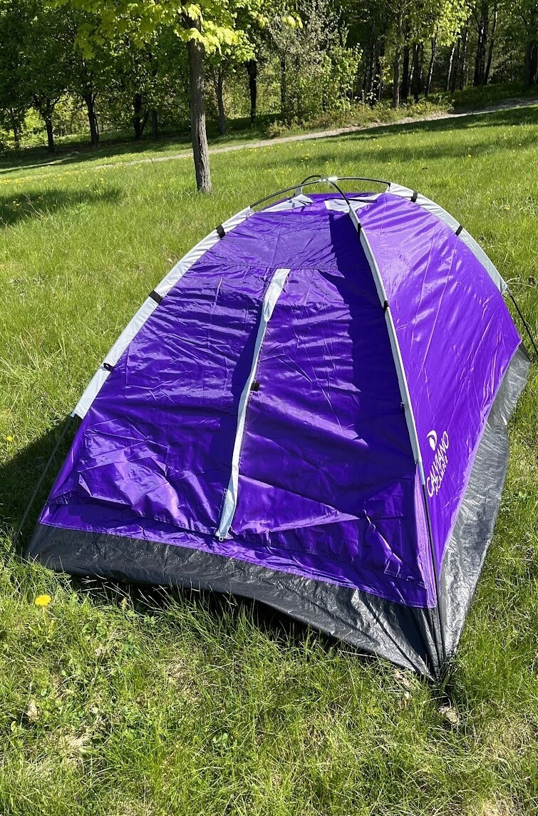 Палатка CALVIANO Acamper Domepack 2 Purple - Фото 16