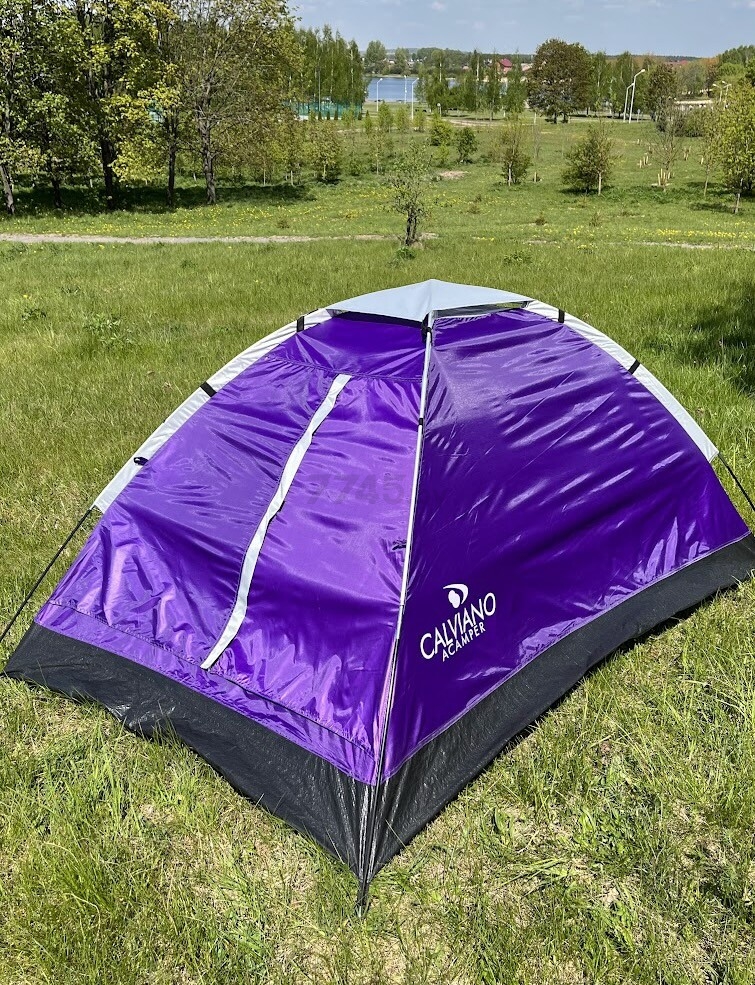 Палатка CALVIANO Acamper Domepack 2 Purple - Фото 10