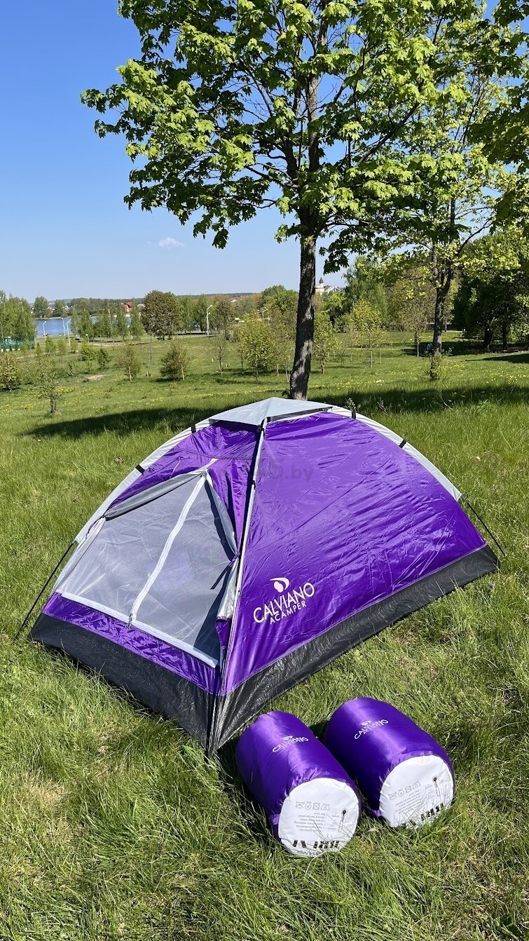Палатка CALVIANO Acamper Domepack 2 Purple - Фото 18