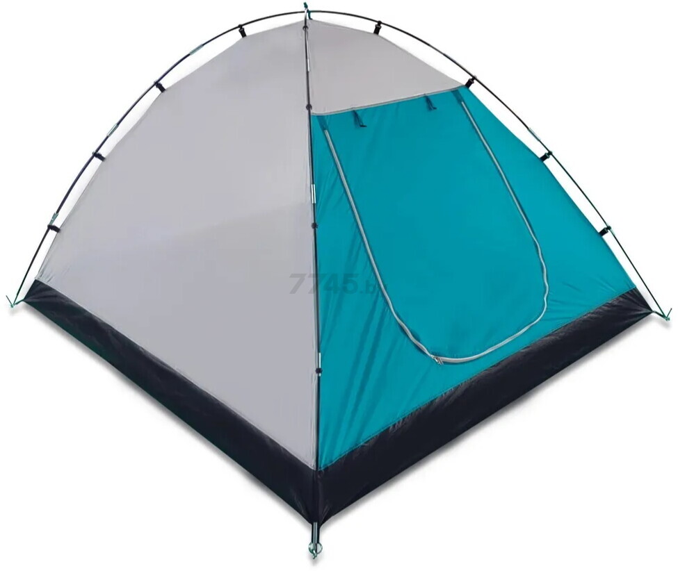 Палатка CALVIANO Acamper Monsun 3 Turquoise - Фото 5