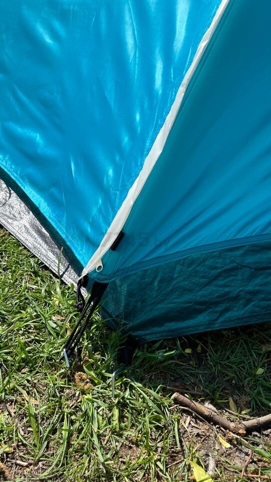 Палатка CALVIANO Acamper Monsun 3 Turquoise - Фото 16