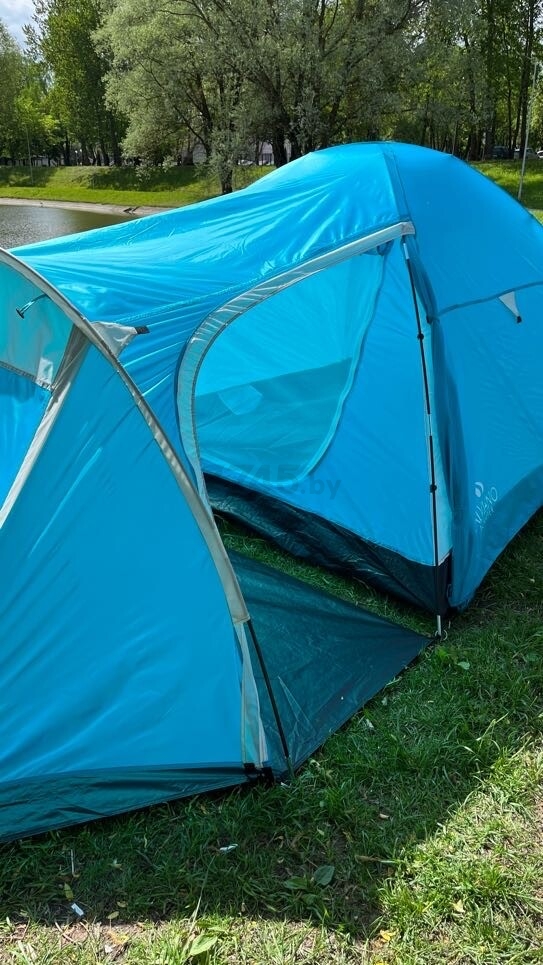 Палатка CALVIANO Acamper Monsun 3 Turquoise - Фото 15