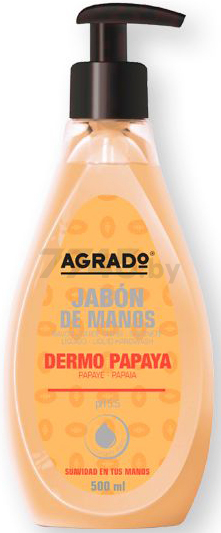 Мыло жидкое AGRADO Папайя 500 мл (8433295057855)