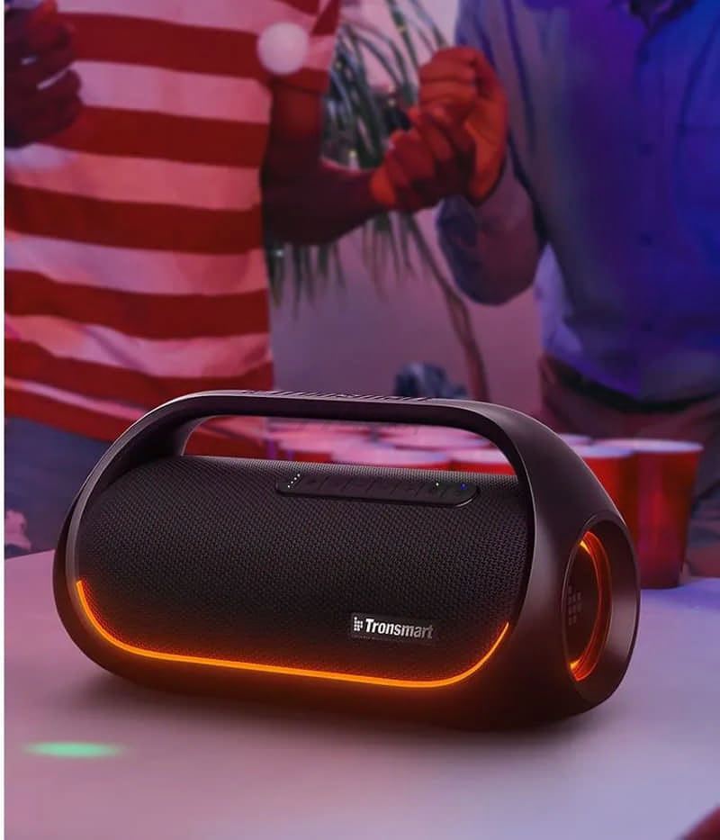 Колонка портативная беспроводная TRONSMART Bang Black - Фото 14