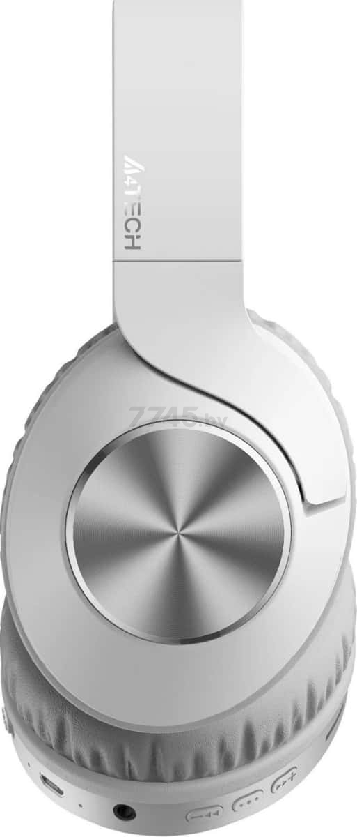 Наушники-гарнитура беспроводные A4TECH 2Drumtek BH300 Grayish white - Фото 2