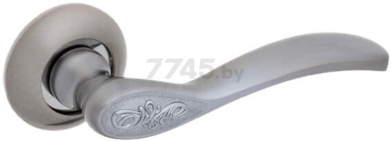 Ручка дверная VELA Румба SN/CP FTЕ26-E202 матовый никель/хром (00006519)