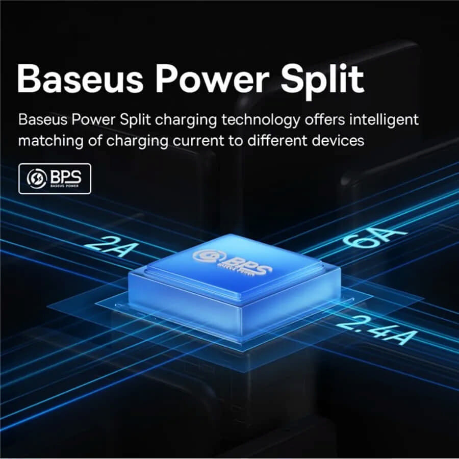 Кабель BASEUS Flash Series II 3-in-1 Fast Charging Black (CASS030001) - Фото 7