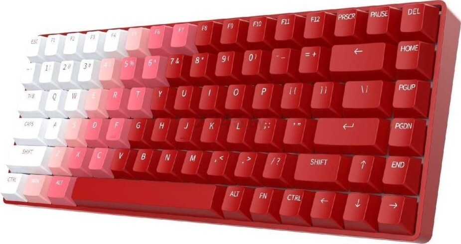 Клавиатура механическая беспроводная DAREU A84 Flame Red - Фото 4