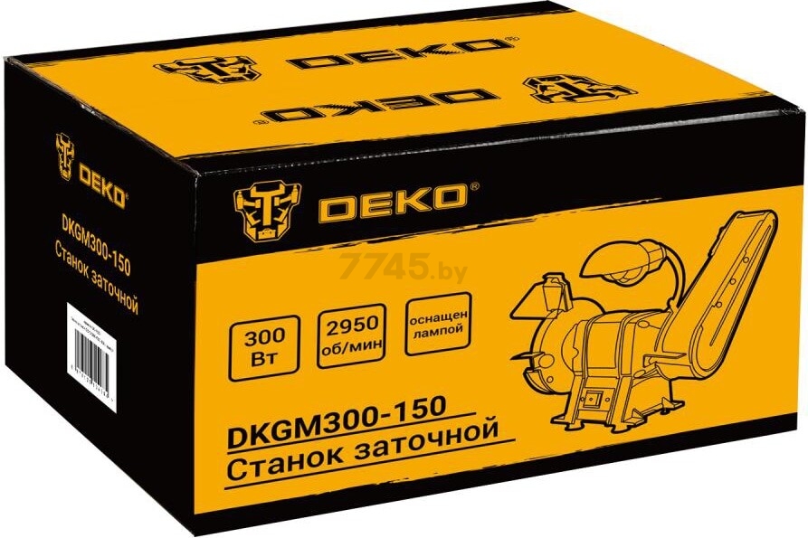 Станок точильно-шлифовальный DEKO DKGM300-150 (063-4325) - Фото 8