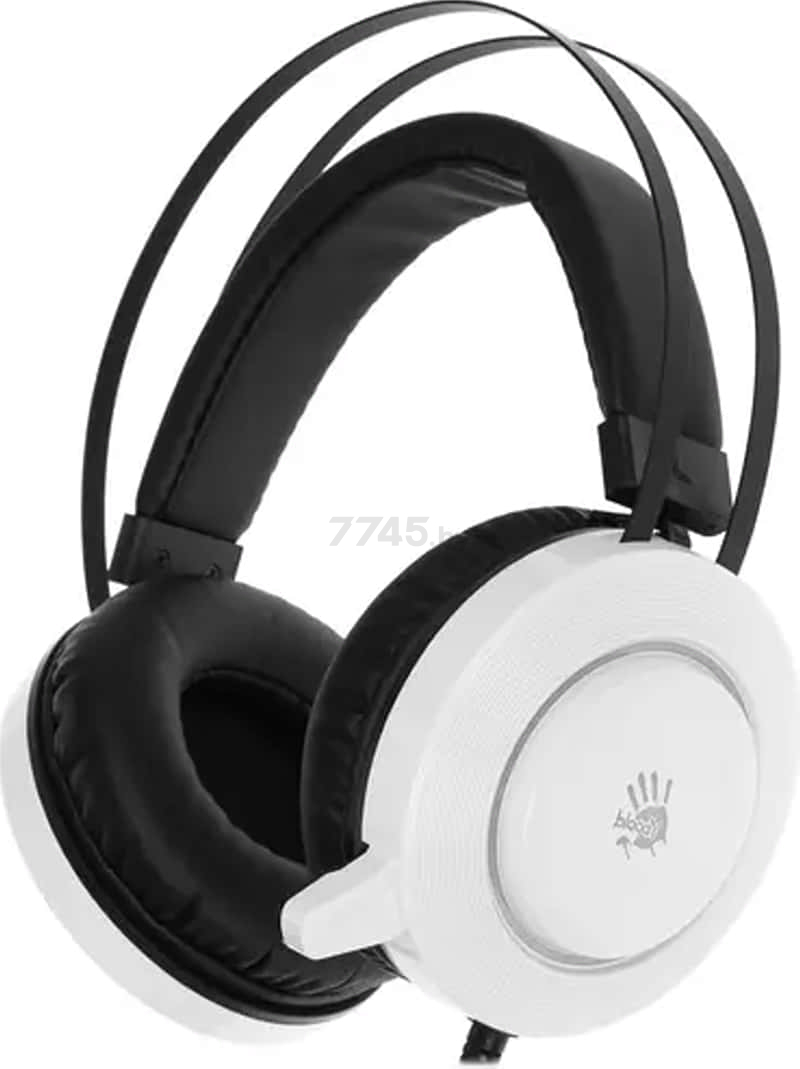 Наушники-гарнитура игровые A4TECH Bloody G521 White/Black - Фото 5