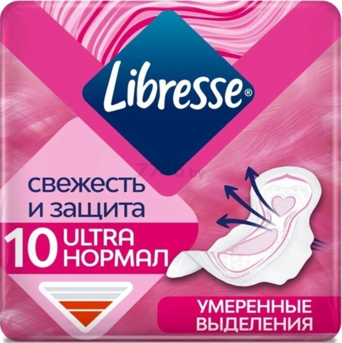 Прокладки гигиенические LIBRESSE Ultra Normal 10 штук (7322542151778)