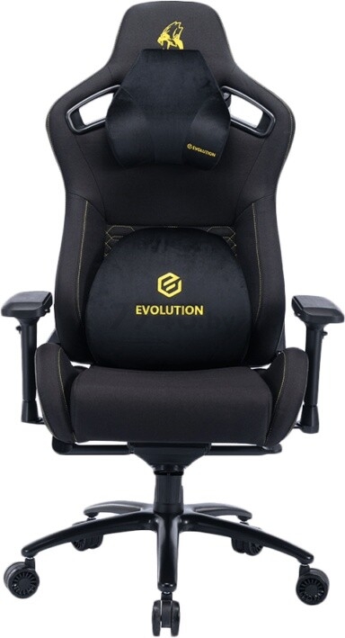 Кресло геймерcкое EVOLUTION Legend Black-Gold - Фото 2