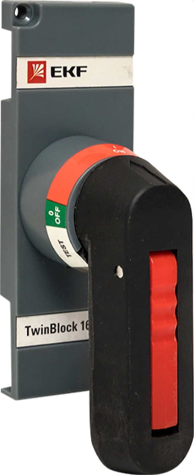 Рукоятка управления для прямой установки на рубильники реверсивные TwinBlock 160-250А EKF PROxima (tb-160-250-fh-rev)
