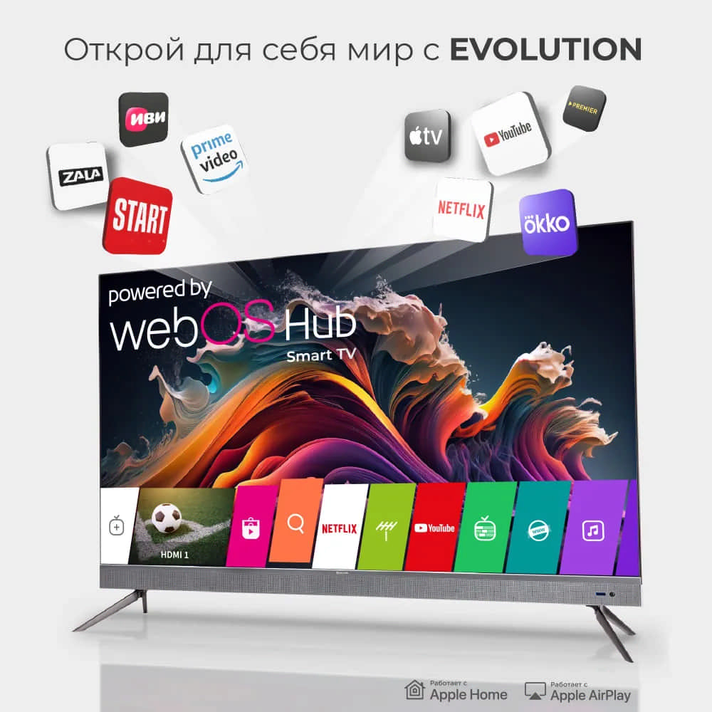 Телевизор EVOLUTION 50 WOS50MR1SBUHD - Фото 14