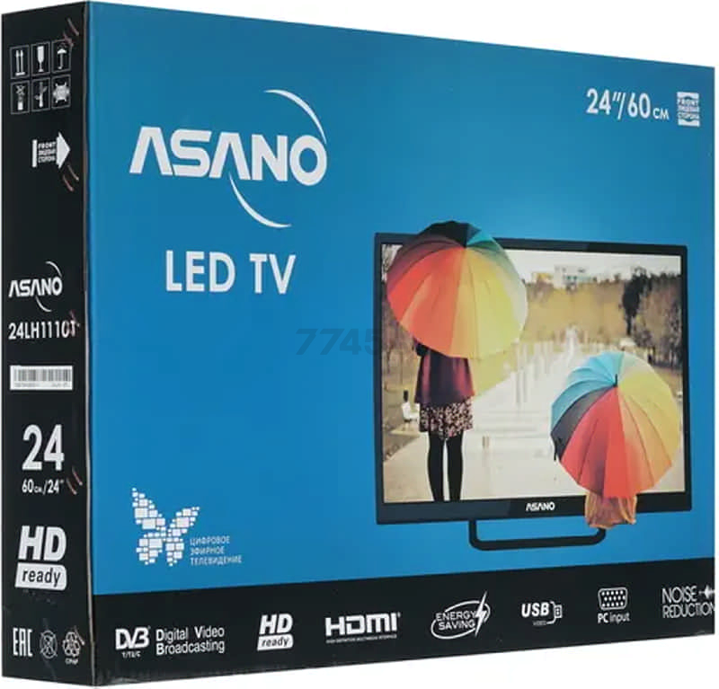 Телевизор ASANO 24" 24LH1110T - Фото 12