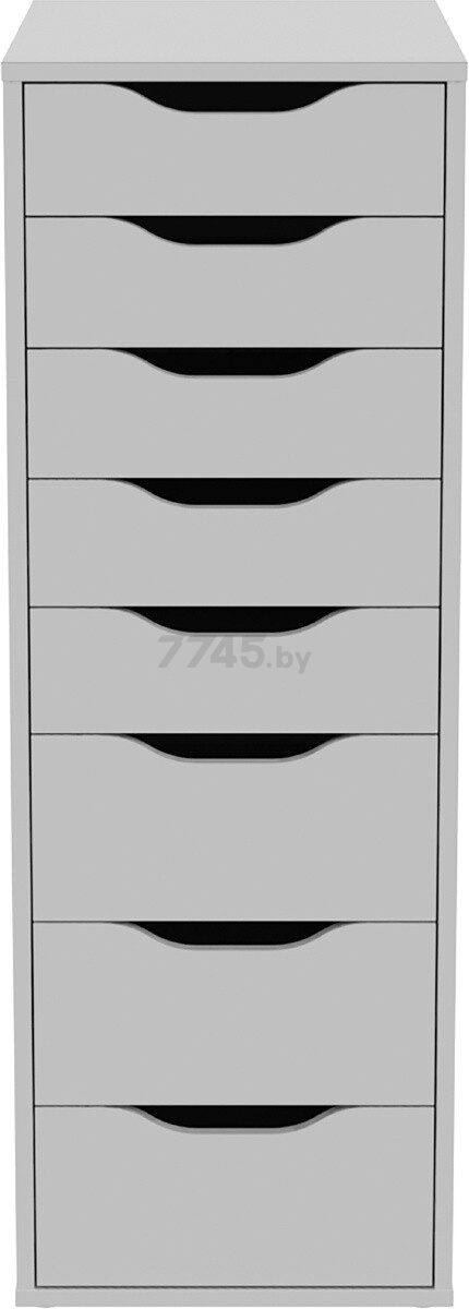 Комод MEBELAIN Ингар 8 белый пигмент 36x53х102 см (00395) - Фото 3