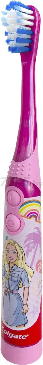 Зубная щетка электрическая детская COLGATE Barbie Супермягкие щетинки (8718951405035) - Фото 4