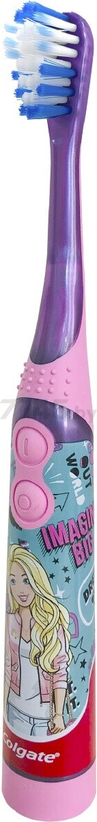 Зубная щетка электрическая детская COLGATE Barbie Супермягкие щетинки (8718951405035) - Фото 5
