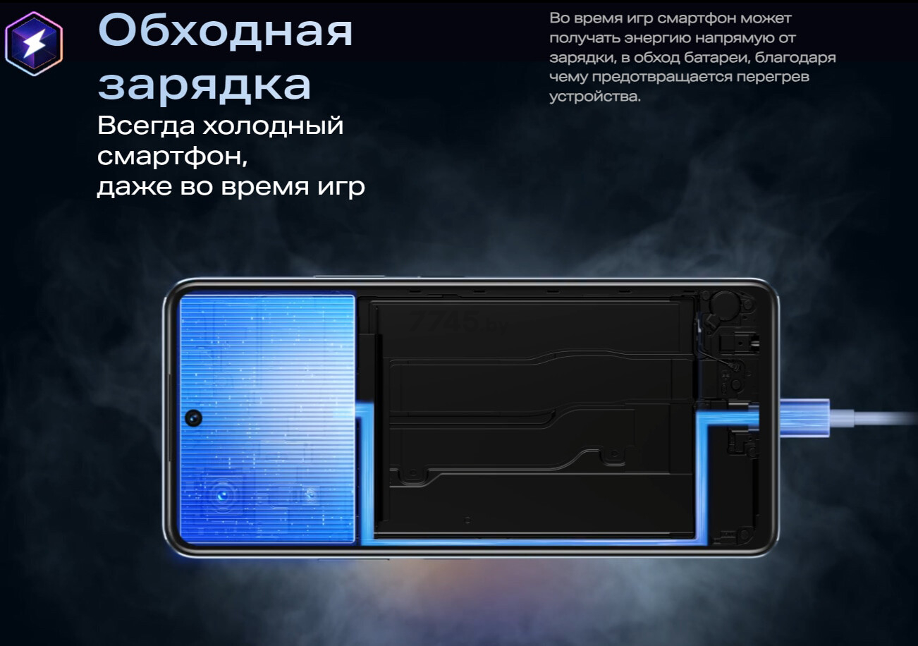 Смартфон INFINIX Note 30 8GB/128GB Interstellar Blue (X6833B/8-128/INTERST) - Фото 26