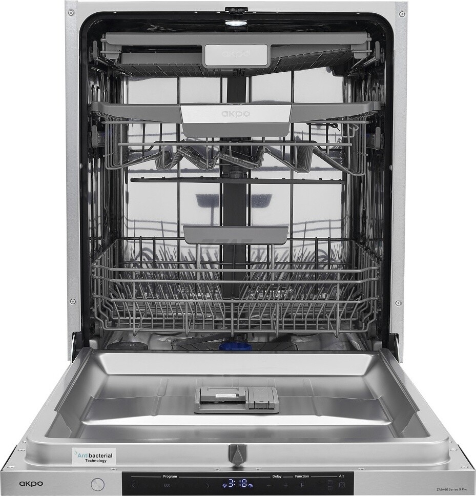 Машина посудомоечная встраиваемая AKPO ZMA 60 Series 9 Pro Autoopen (002093) - Фото 2