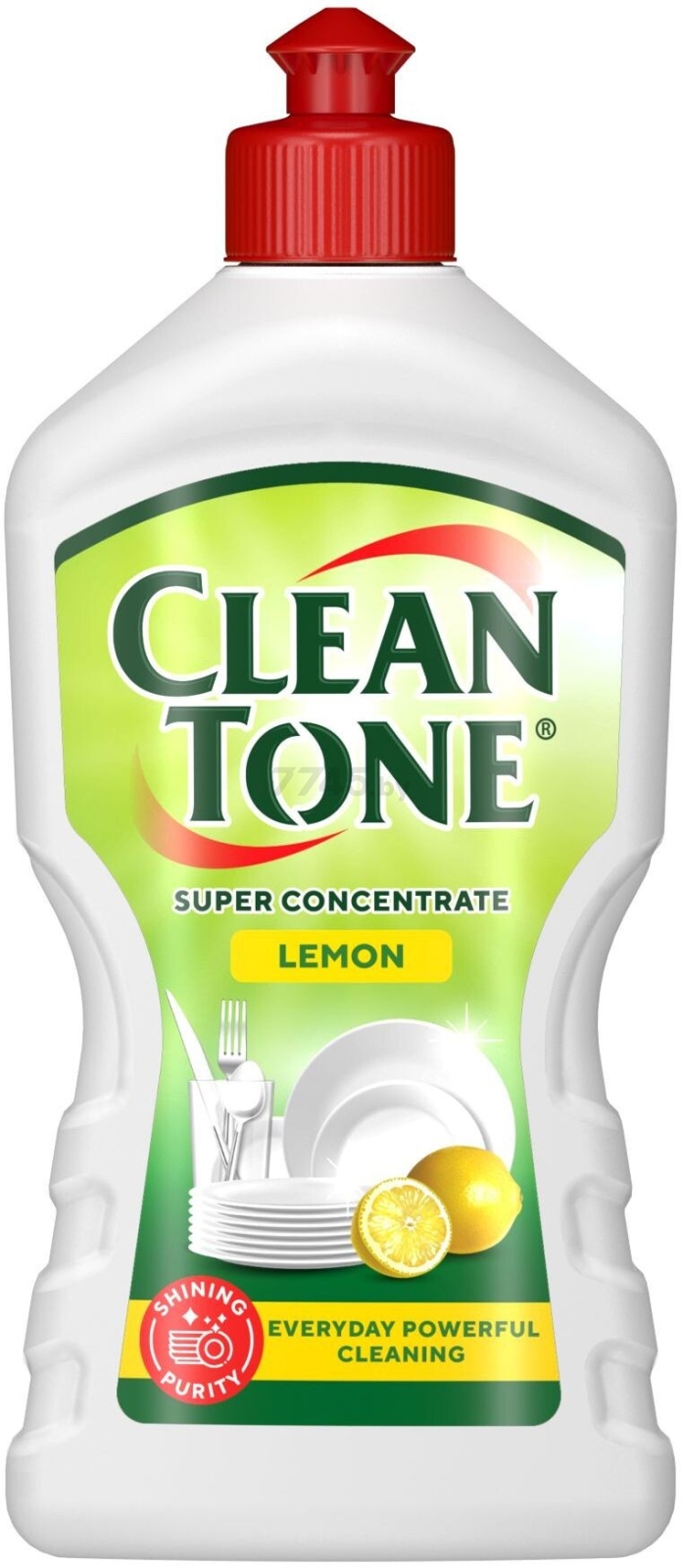 Средство для мытья посуды CLEAN TONE Суперконцентрат Лимон 450 мл (9441033104)